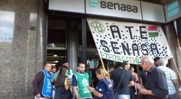 ATE paraliza SENASA 10 días, contra el presupuesto 2017 del organismo