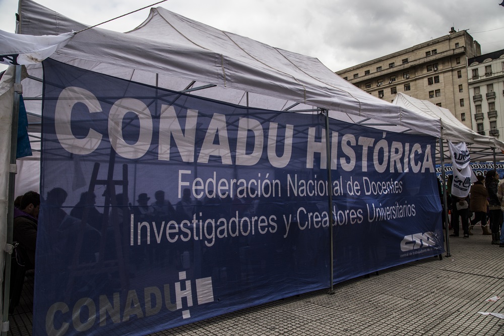 La Conadu H convocó a un paro y movilización a «40 años de la noche de los lápices»