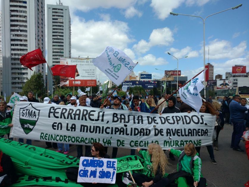 Paritaria de Avellaneda terminó con represión y heridos