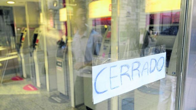 Viernes sin bancos por reapertura de paritarias