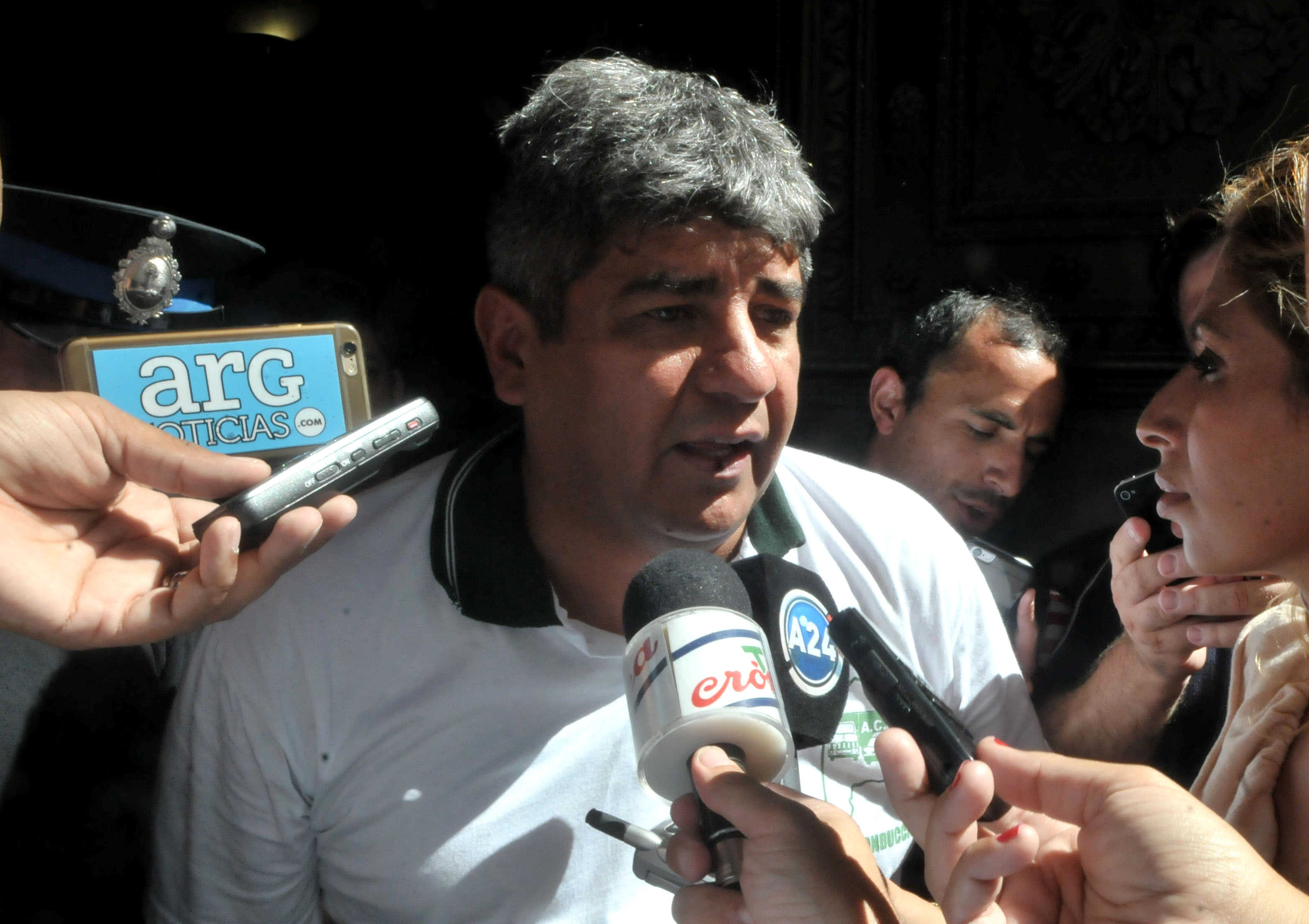 Pablo Moyano: «No firmé el acta porque el Gobierno miente»