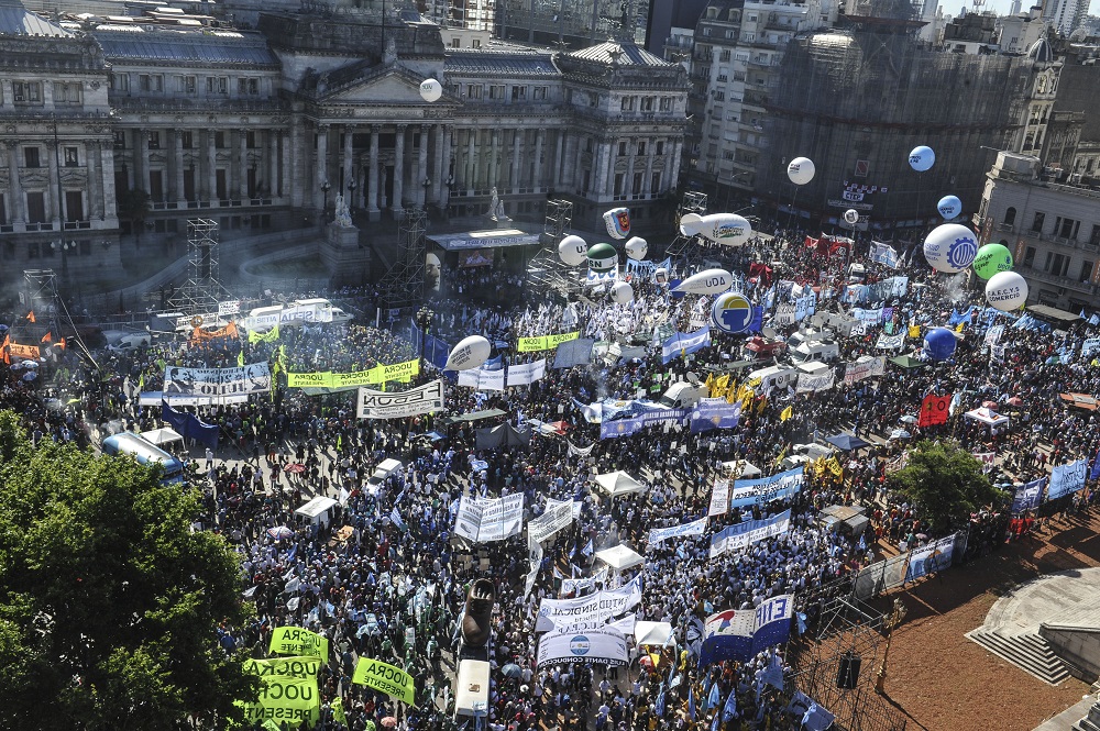 La CGT le advirtió al Gobierno que «se acaban los tiempos»