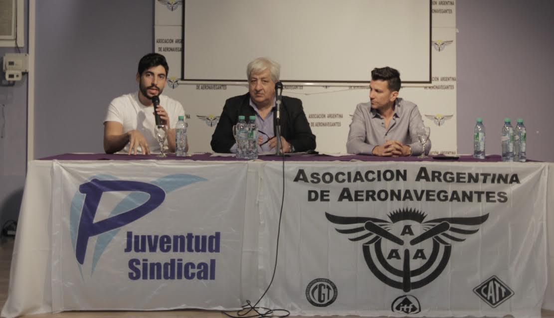 La Juventud Sindical reclamó que se trate una ley que regule las tercerizaciones