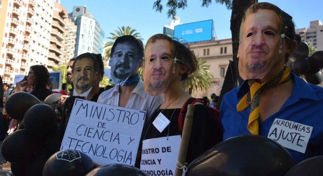 Jornada de protesta contra el ajuste en Ciencia y Tecnología