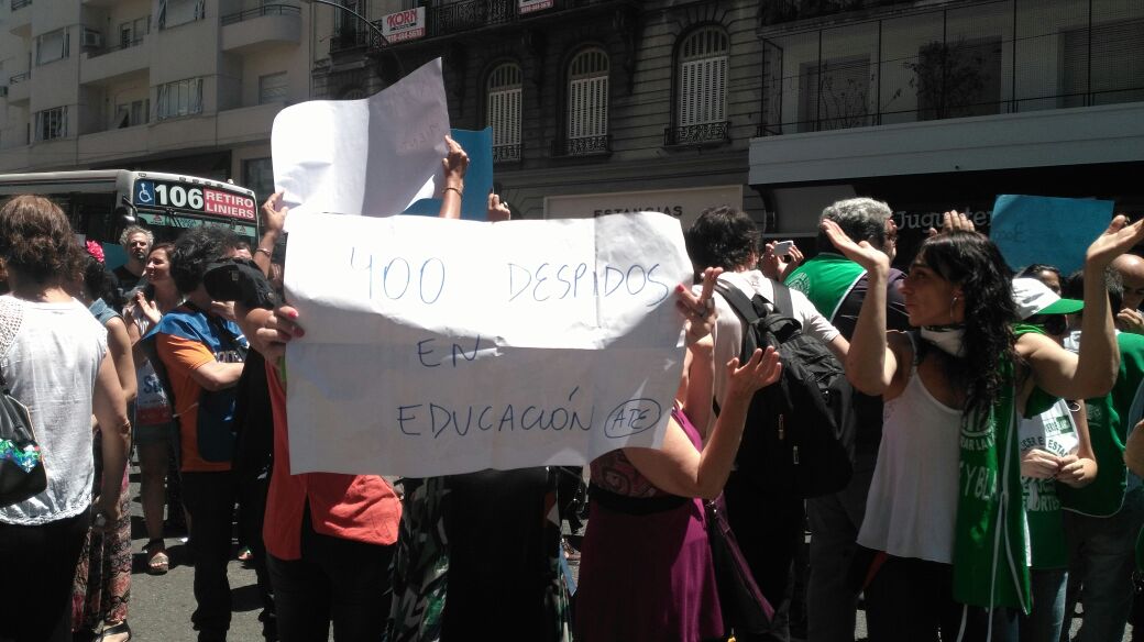 Cuarto intermedio hasta el lunes en la toma de Educación