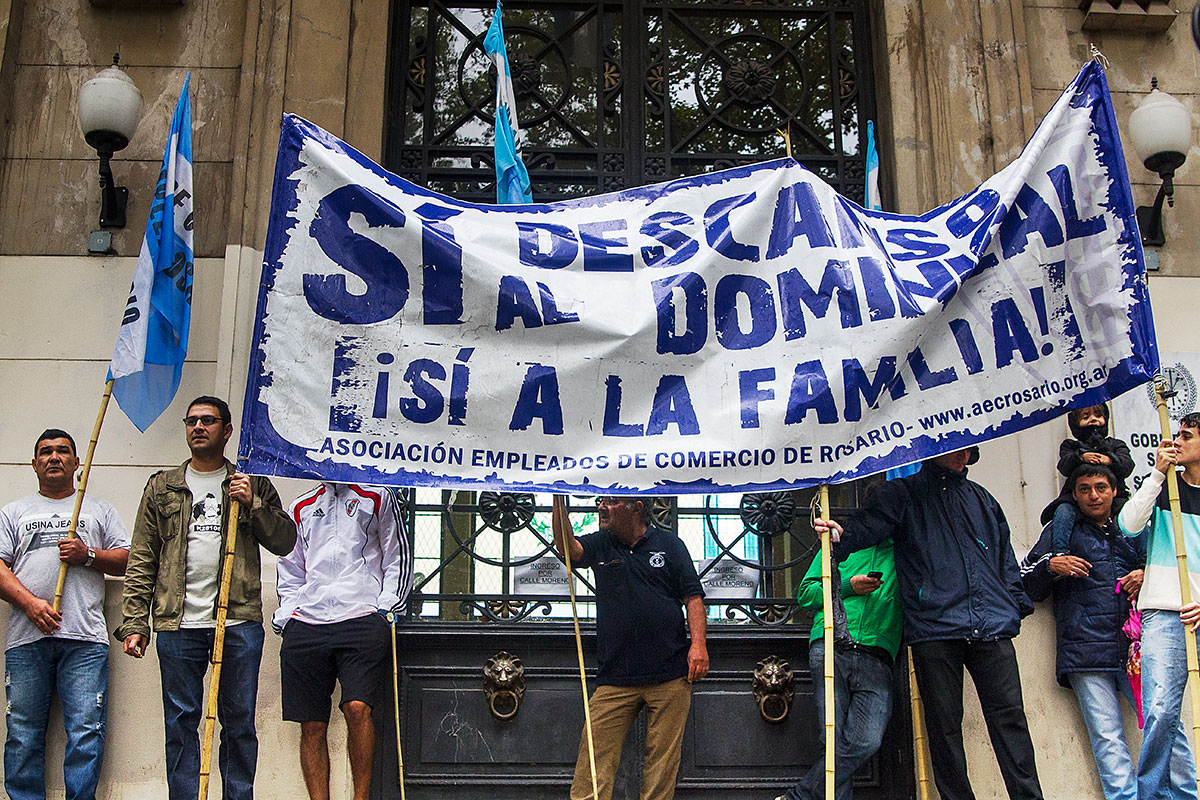 Ganó el lobby: declaran inconstitucional el descanso dominical en Rosario
