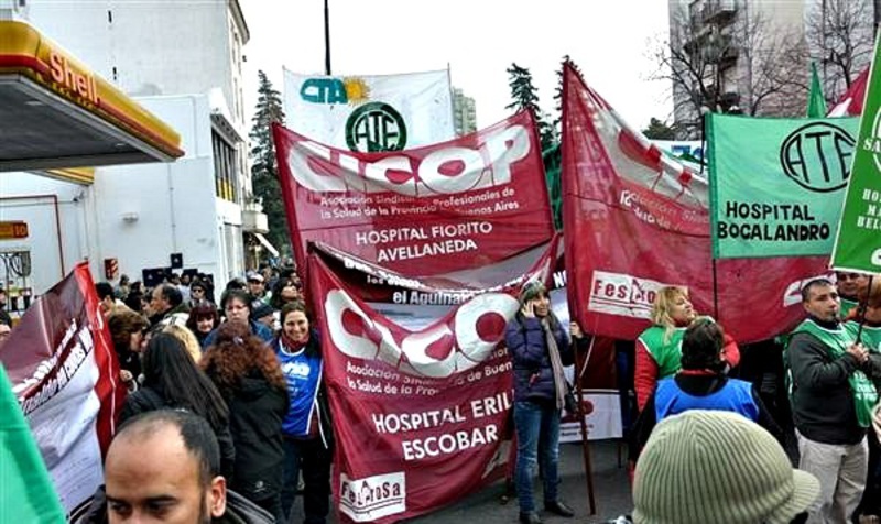 Dos nuevos paros de médicos a Vidal por paritarias