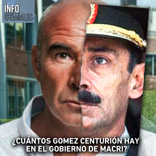 ¿Cuántos Gomez Centurión hay en el Gobierno?