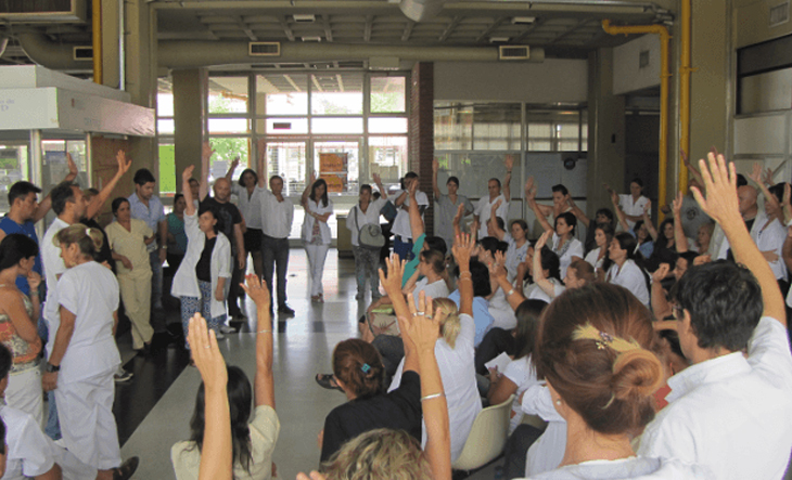 Más protestas en los hospitales bonaerenses