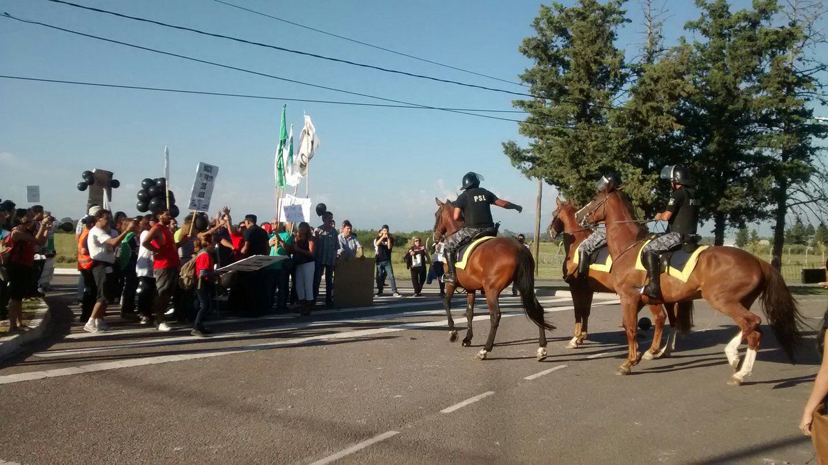 También en San Luis, ATE repudió el arribo de Macri