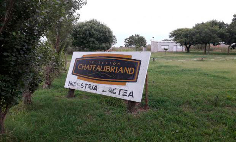 Lácteos Chateaubriand: despidos, en vez de reapertura
