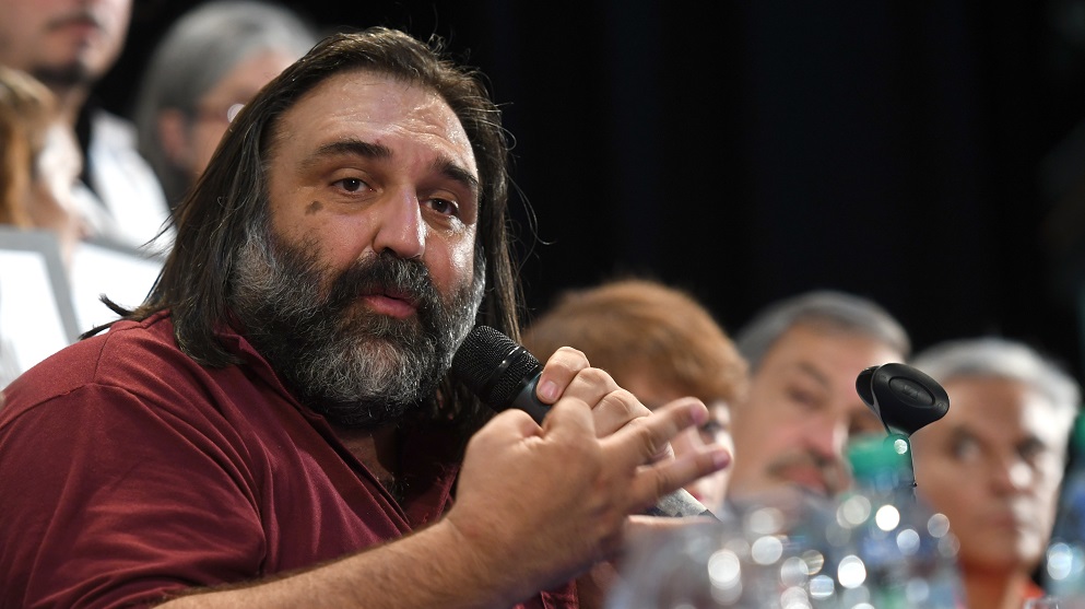 Baradel le pidió a Vidal que pare con las «puestas en escena»