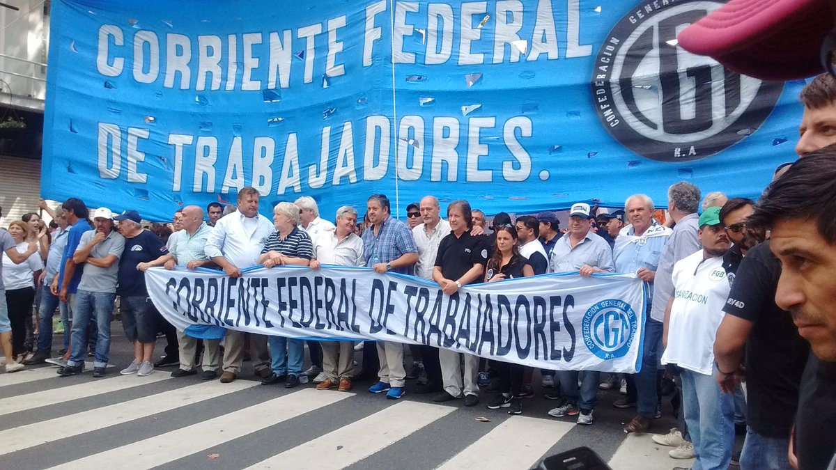 La Corriente Federal le reclamó al triunvirato que el paro sea el 30 de marzo