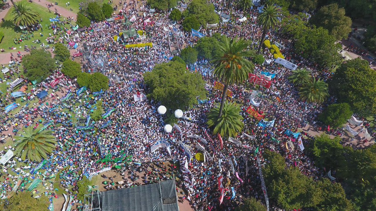 Multitudinaria marcha ratificó la magnitud del conflicto docente en tierras de Vidal