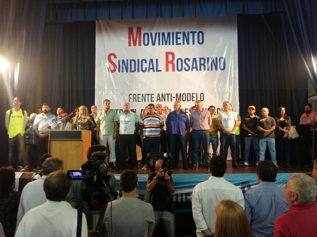 Movimiento Sindical Rosarino llama a pelear en las calles y las urnas contra el ajuste
