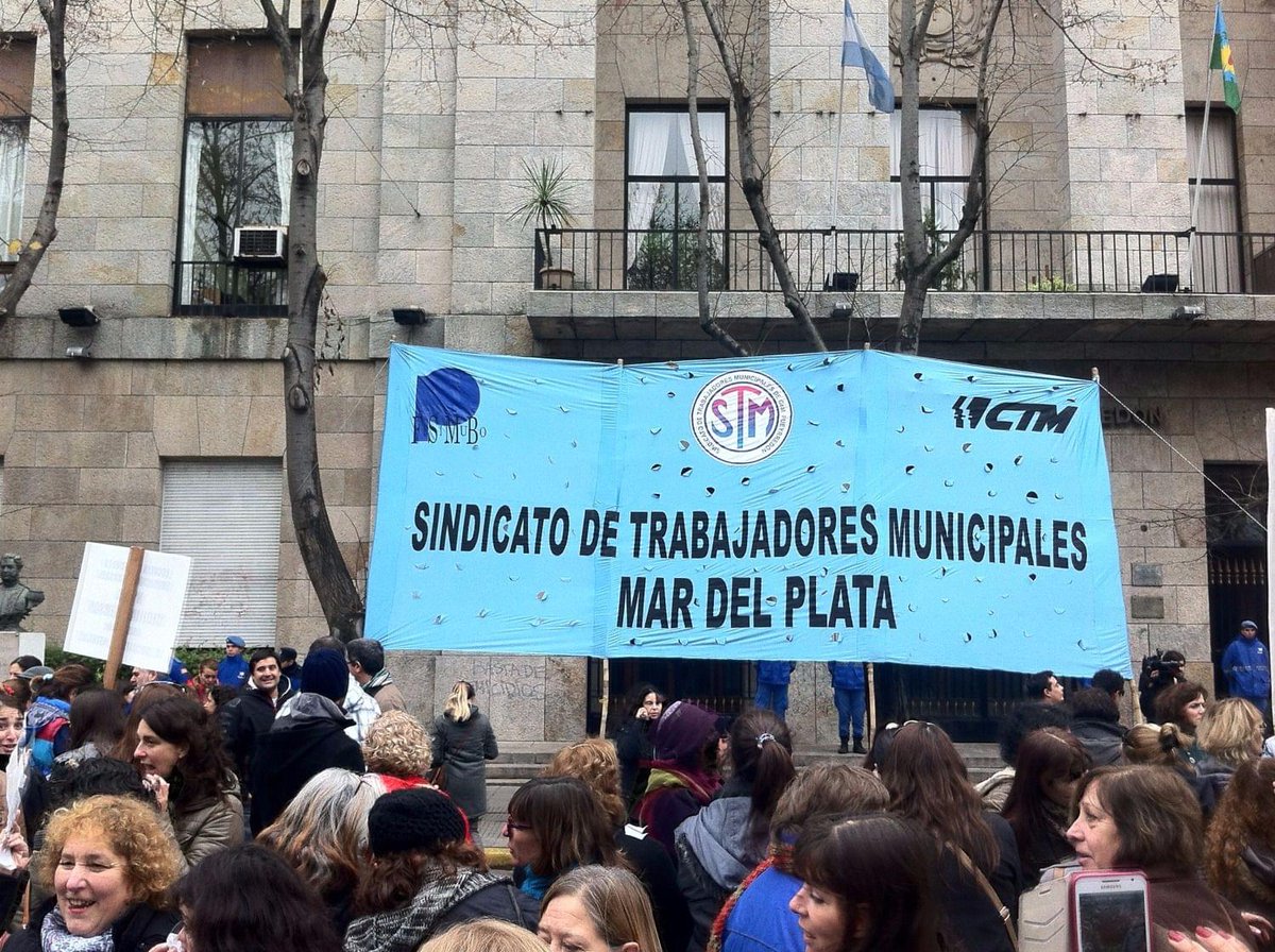 Pararon los municipales marplatenses y Arroyo anunció que le descontará el día