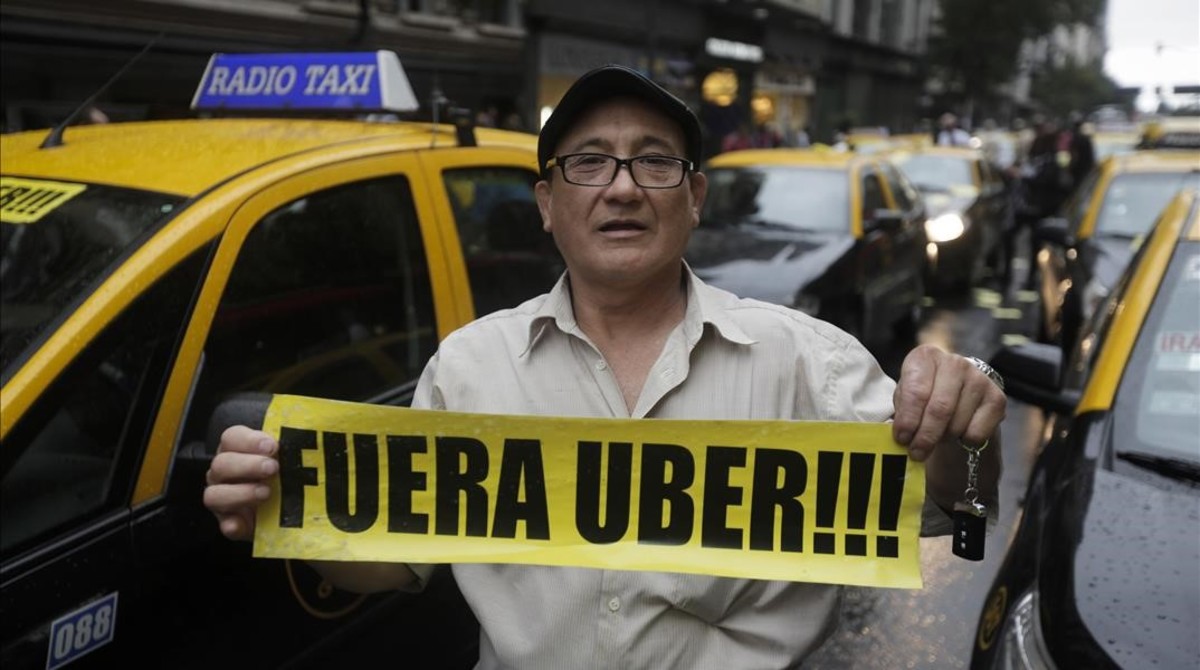 Victoria tachera: Uber no podrá trabajar en el país