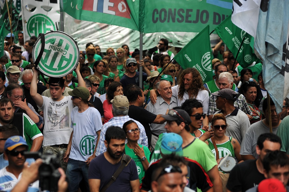 ATE lanzó una jornada de lucha contra el acuerdo firmado por UPCN