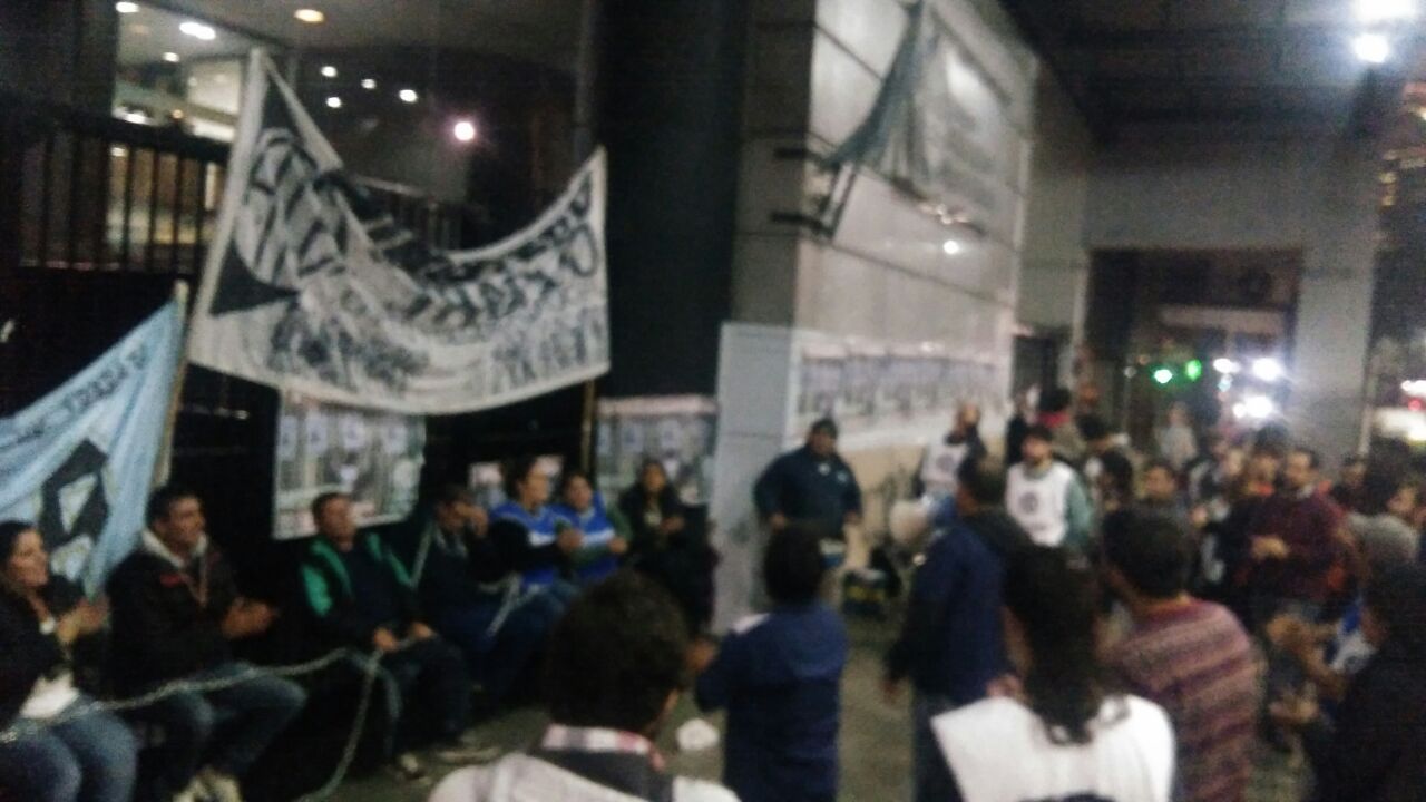 Otra protesta contra los despidos de Triaca