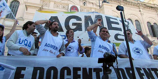 También en Entre Ríos el conflicto docente se perpetúa