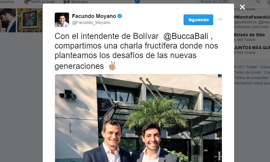 Facundo coquetea con Randazzo