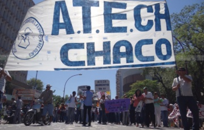 Paran los docentes chaqueños