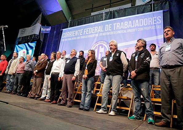 La Corriente Federal le pide a la CGT que retome el plan de lucha que dejó trunco