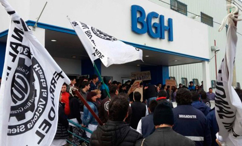 Metalúrgicos de Tierra del Fuego denuncian inminentes despidos en BGH