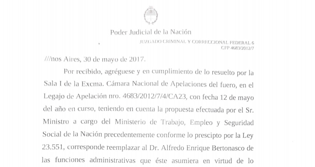 Más manoseo al SOMU: Canicoba desoyó a la Cámara y designó otro hombre de Triaca como interventor