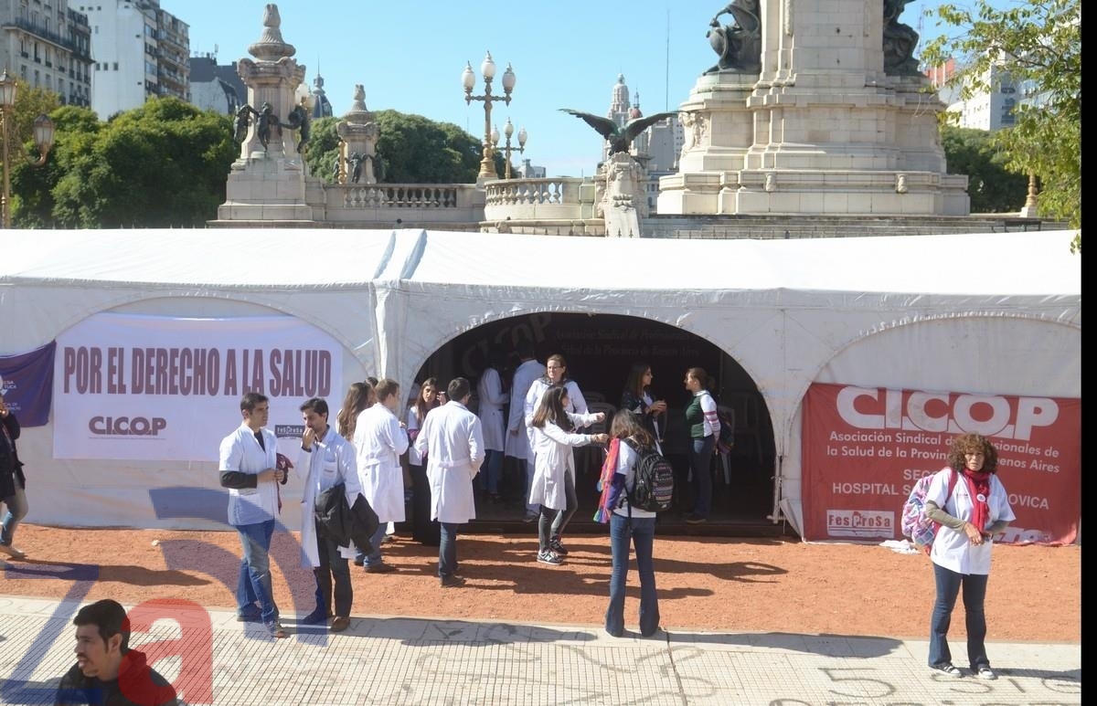 Los médicos bonaerenses instalarán una carpa «en defensa de la salud pública»