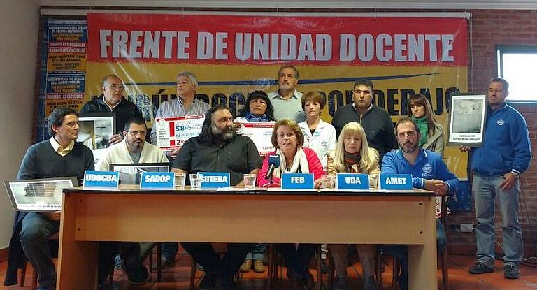 En la antesala de la paritaria, Vidal sube la apuesta y dice que no devolverá los descuentos a los maestros