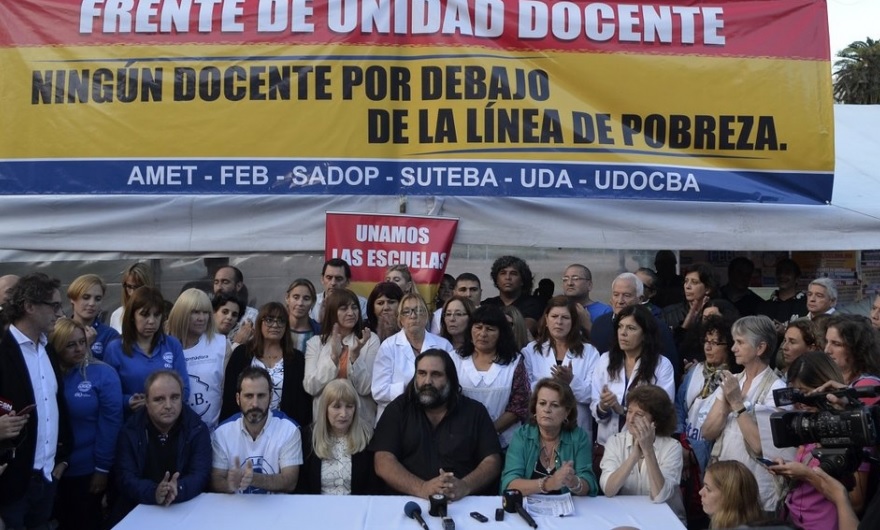 Sin expectativas en la reunión del lunes, los docentes diseñan el regreso a los paros