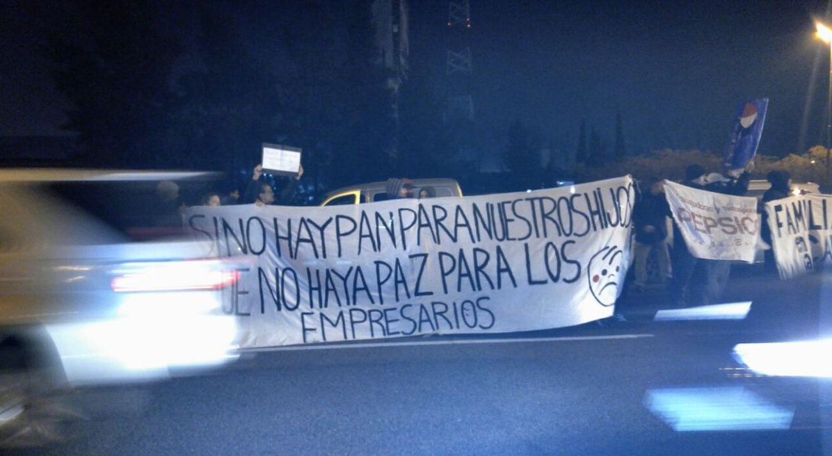 Jornada nacional de lucha por la reapertura de Pepsico