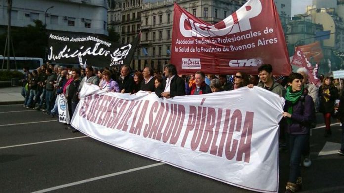 Sin respuestas de Vidal, los médicos ratifican la instalación de una carpa para protestar