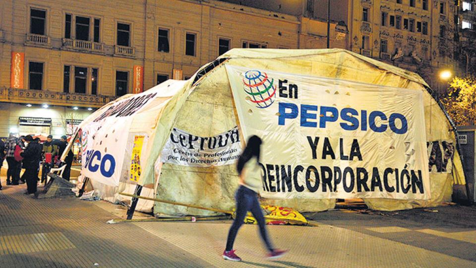 Convocan a organizar otra protesta nacional contra el cierre de Pepsico