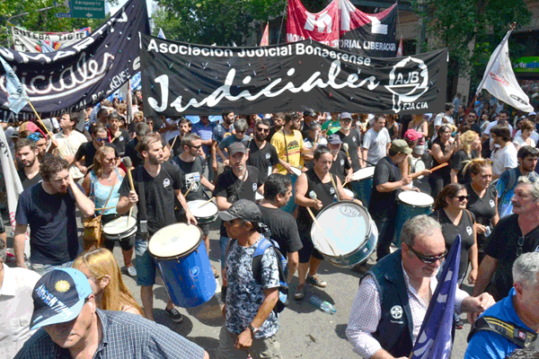 Los judiciales bonaerenses vuelven a parar por 48 horas