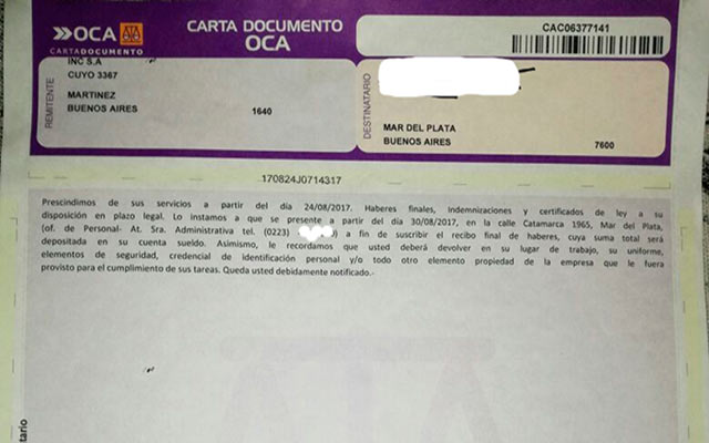También en Mar del Plata denuncian despidos en Carrefour