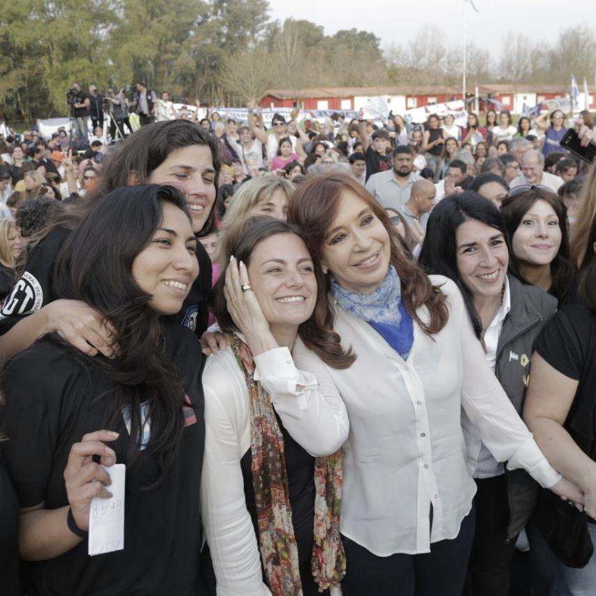 Más de mil mujeres sindicalistas debatieron la agenda de género y se reunieron con CFK