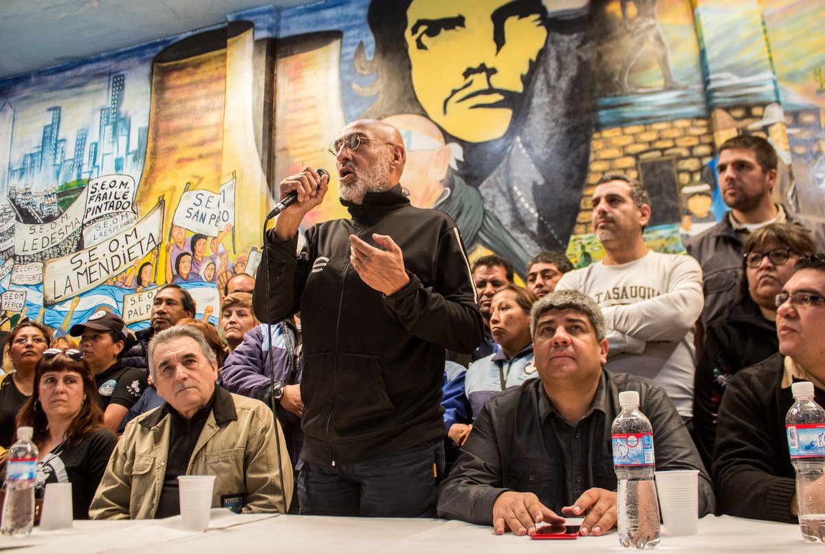 Pablo Moyano profundiza su perfil rebelde: «El compromiso de la CGT que conduce Schmid es salir a la calle»