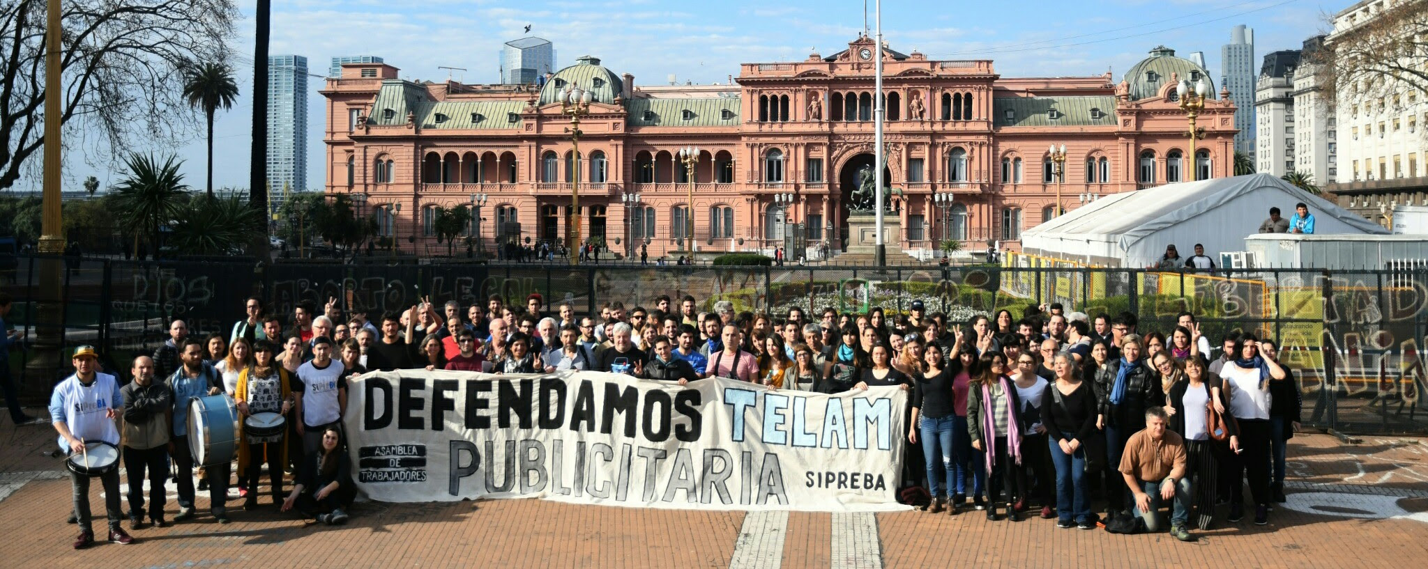 Trabajadores de prensa van al Congreso a pedir modificaciones al proyecto de reparto de pauta oficial