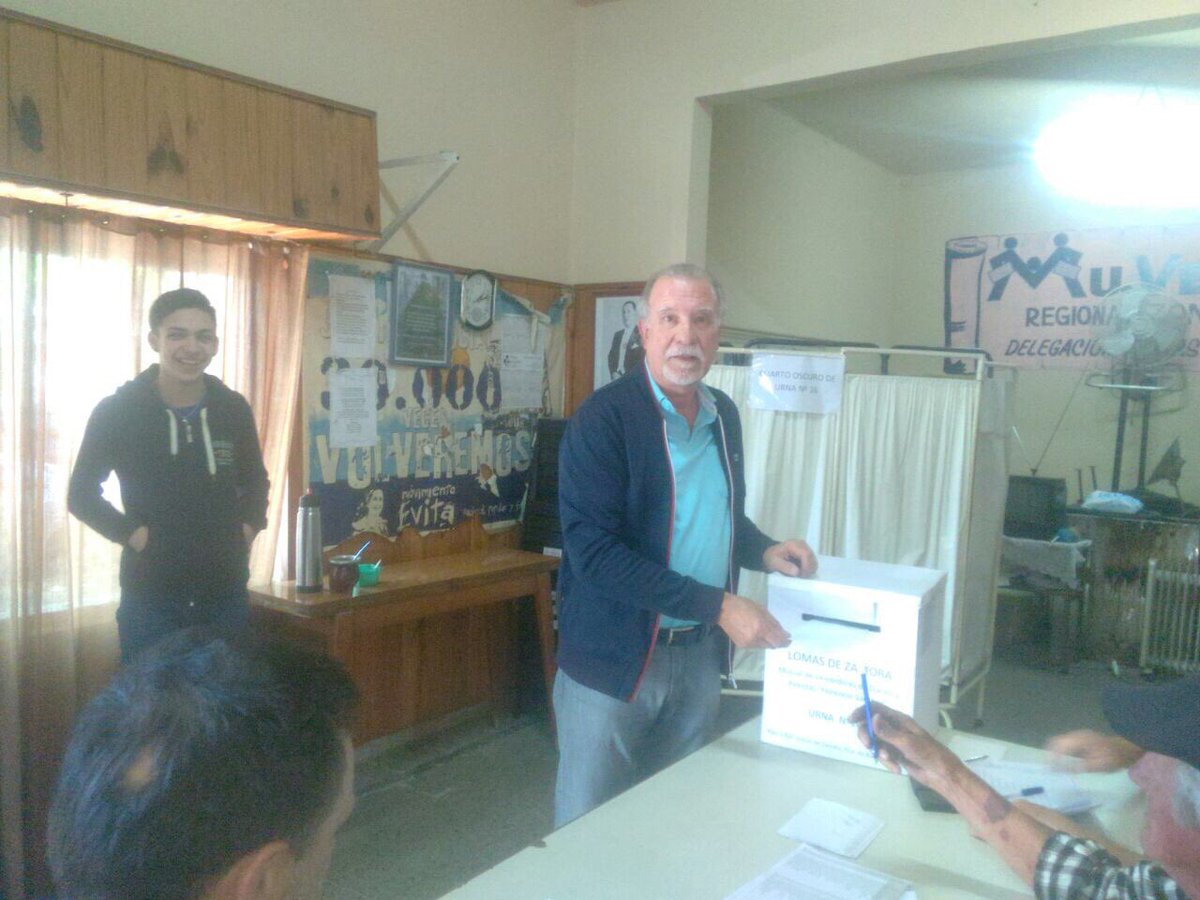 Plaini reelecto en canillitas y pensando en la unidad del PJ