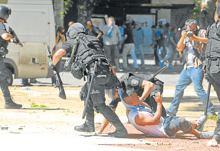 En 2017 se duplicaron las detenciones en manifestaciones