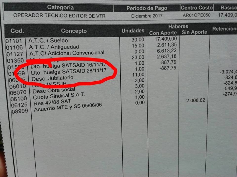 Acusan a Triaca de apretar a Canal 9 para que descuente los días de paro