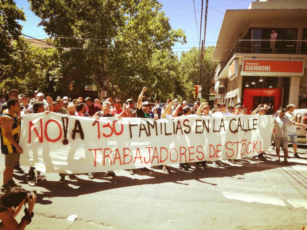 Bloquean el ingreso al parque industrial de Burzaco contra el vaciamiento de Stockl