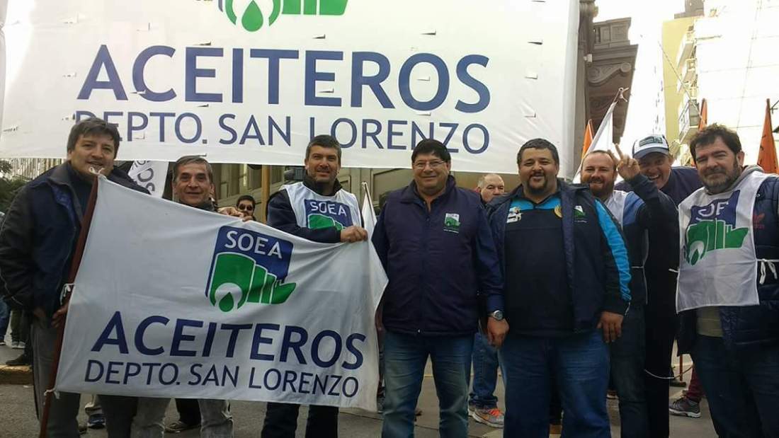 Aceiteros de San Lorenzo le hacen un guiño a Triaca y cierran paritarias «engañosas» del 15%