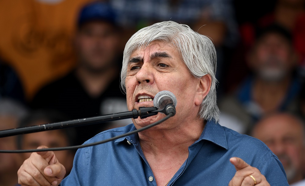 La respuesta de Moyano a Carrió: «Está enferma»