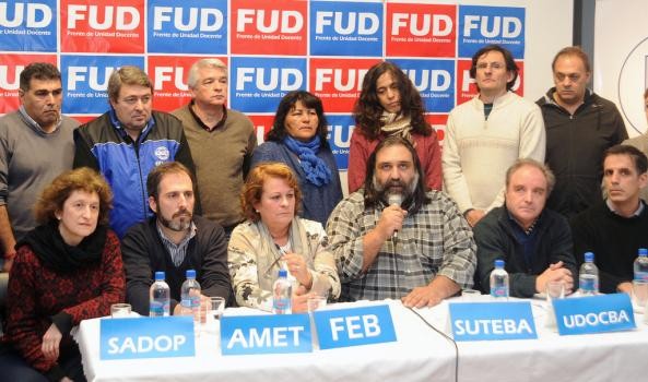 Vidal no los volvió a convocar y los docentes van al paro el 5 de abril