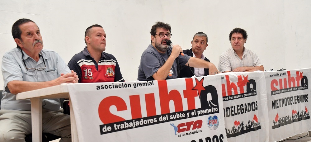 Los Metrodelegados no aceptan el 15% firmado por Larreta con la UTA y lanzan un plan de lucha