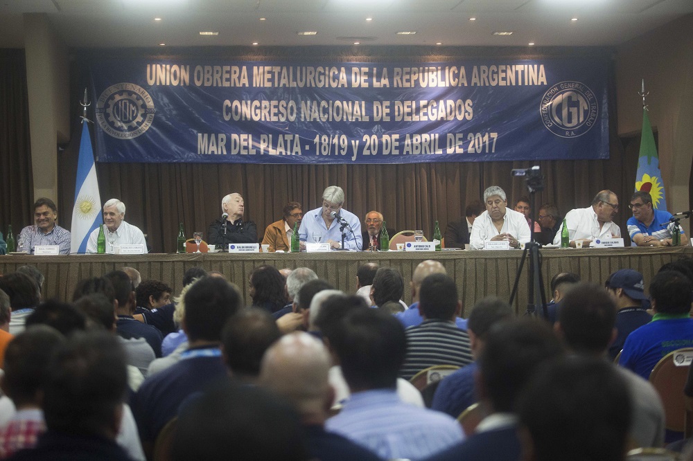 Con la paritaria trabada por Triaca, la UOM anunció un paro de 24 horas