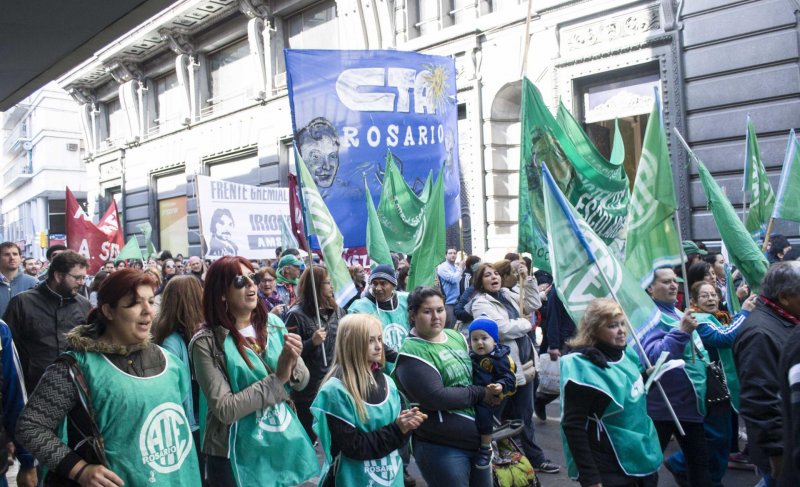 ATE va a la OIT para denunciar los descuentos de los días de paro en Santa Fe